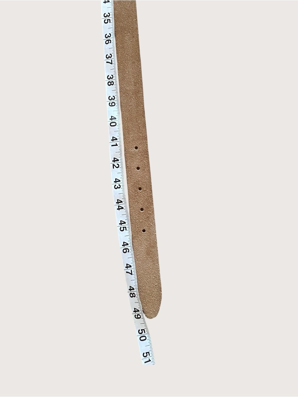 rag & bone Boyfriend Suede Belt in Camel Sz XL - Picture 6 of 7